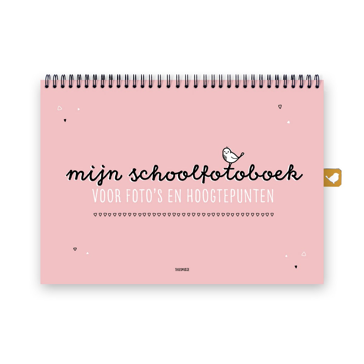 My school photo book | pink | fill-in book A4