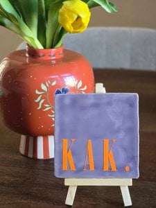 Tegeltje | Kak