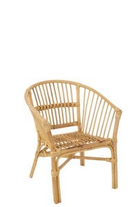 J-Line Filou high chair - rattan - natural