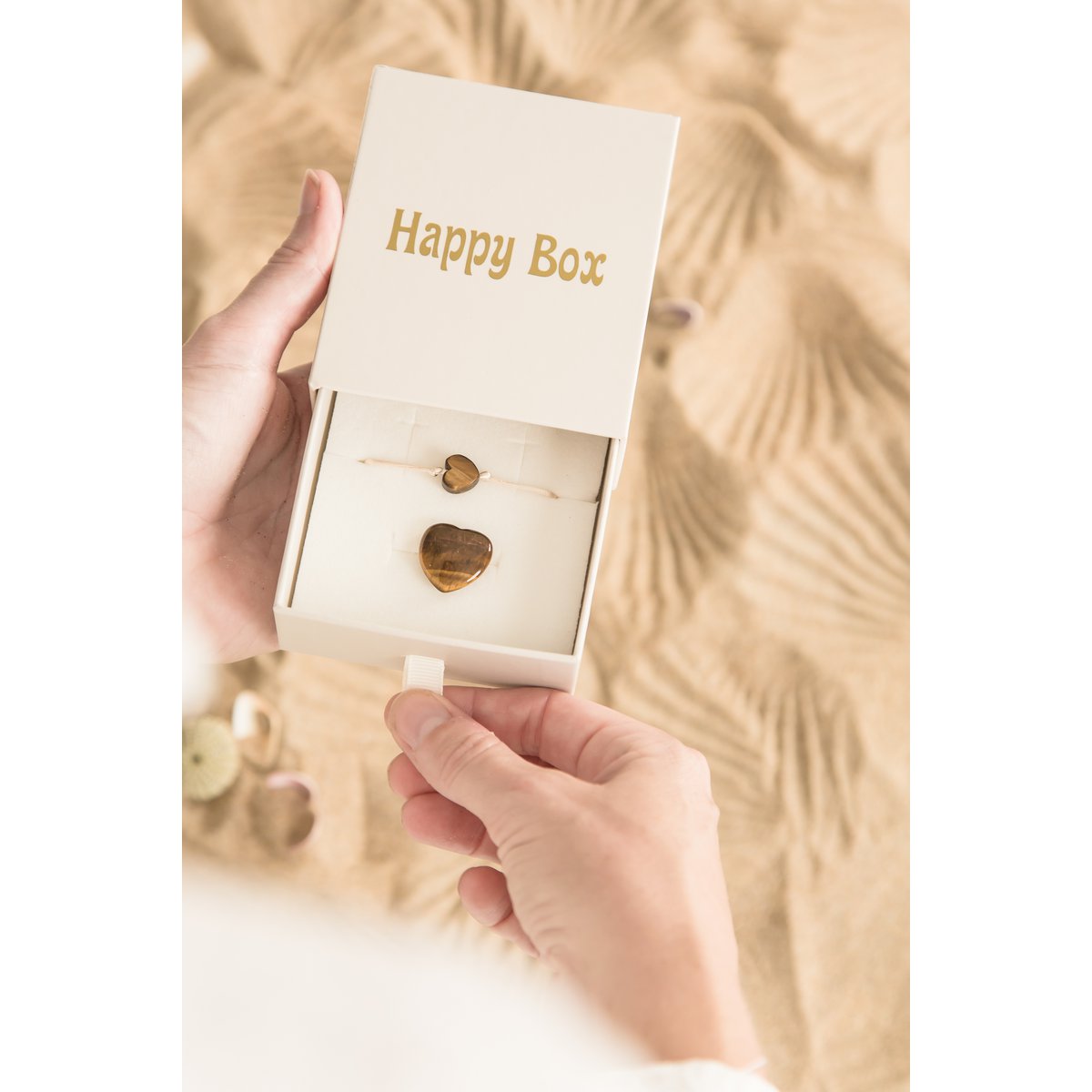 Happy Box Rose Quartz i Tigerog - 10 sztuk