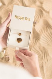 Happy Box Rose Quartz and Tigerog - 10 pieces