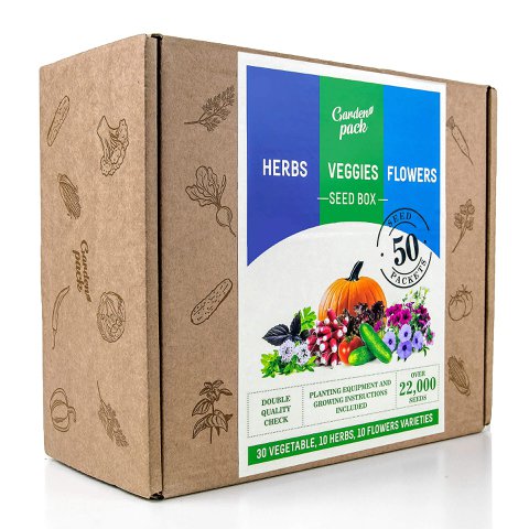 Grow Your Own 50 Seeds Kit
