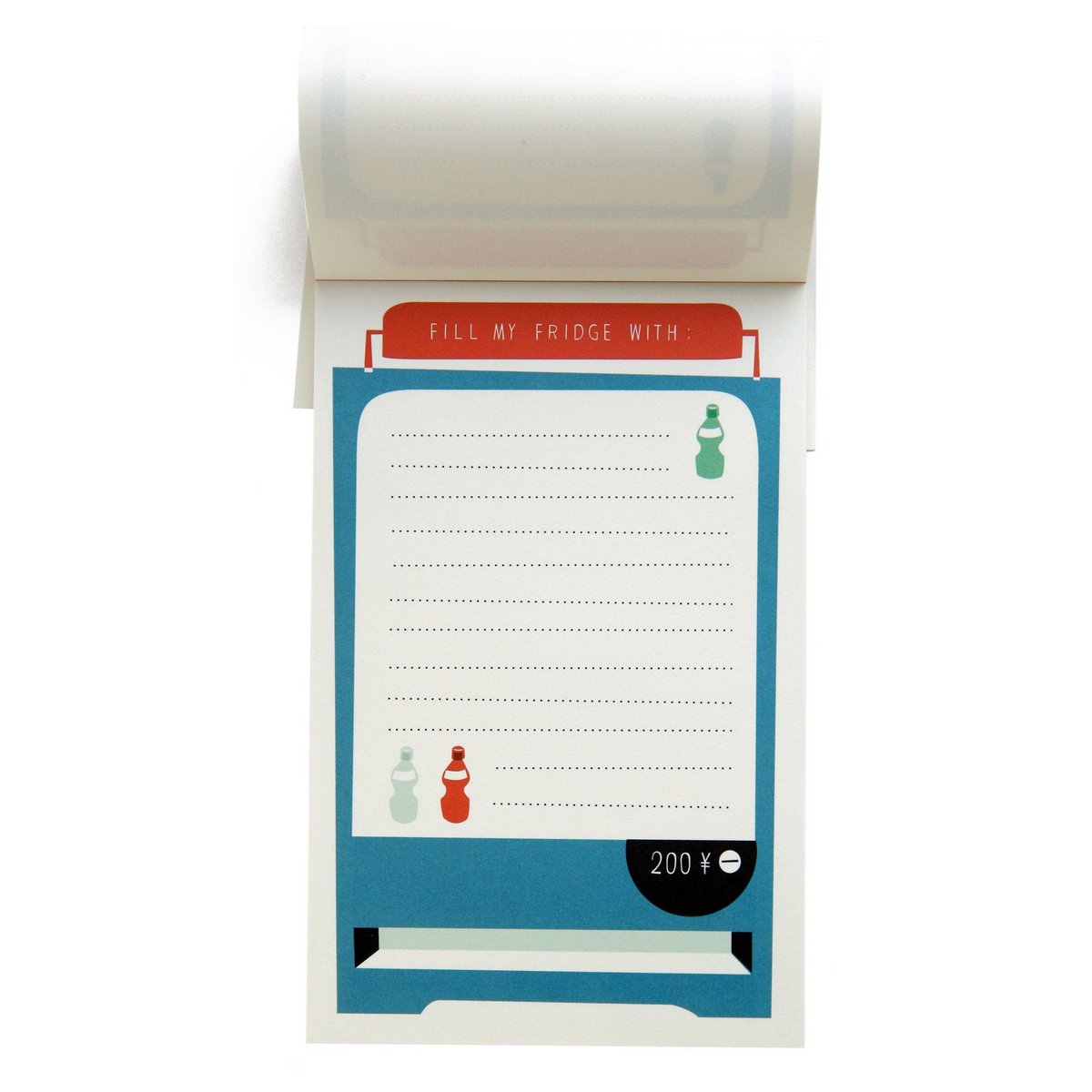 Fridge notepad A6