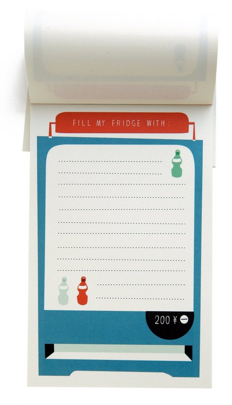 Fridge notepad A6