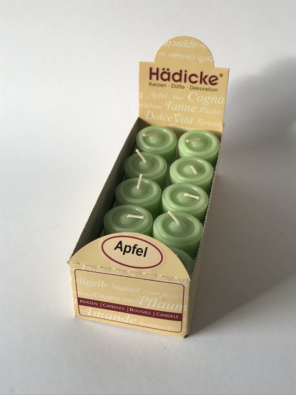 Scented tea light apple, 20 pcs / box