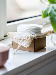 tamponi di cotone di bambù riutilizzabili