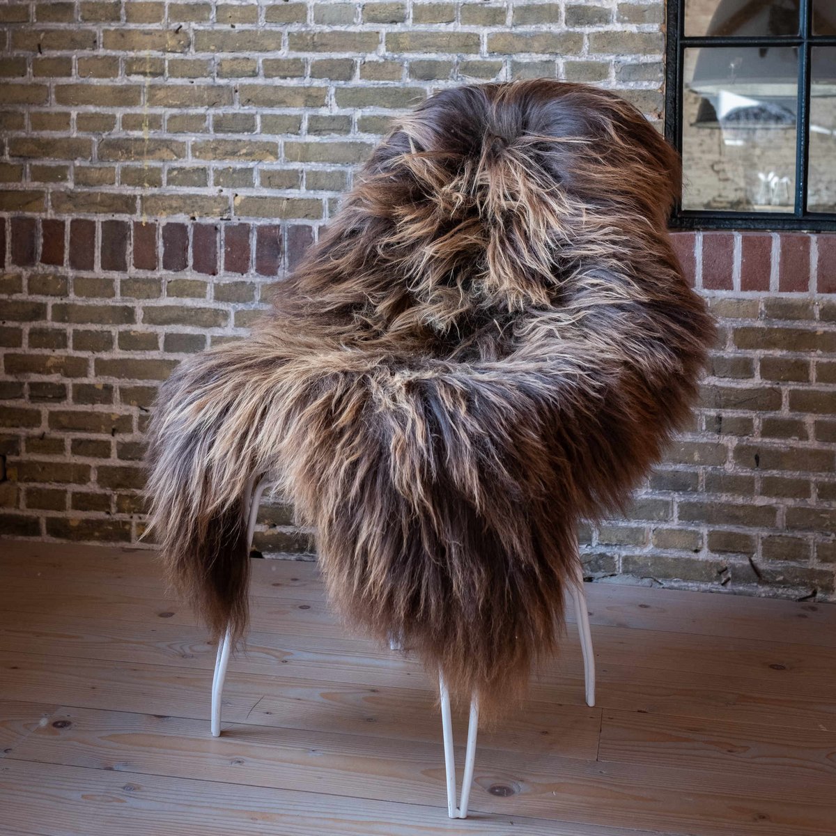 Icelandic sheepskin - Naturally brown