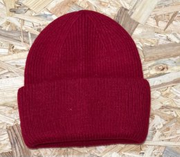Beanie med kashmir uld