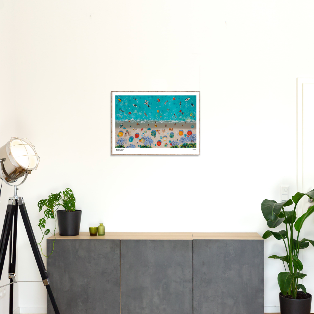 Limited art print: Dreamy Beach – Natalia Nosek