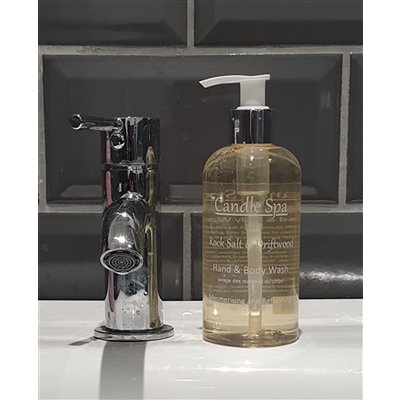 Candle Spa Hånd- og kropsvask 250ml - Rock Salt & Drivtømmer