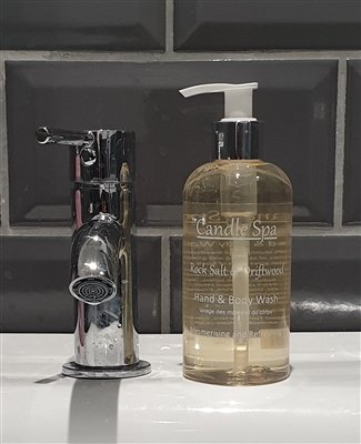 Gel de baño para manos y cuerpo Candle Spa 250ml - Sal de roca y madera flotante