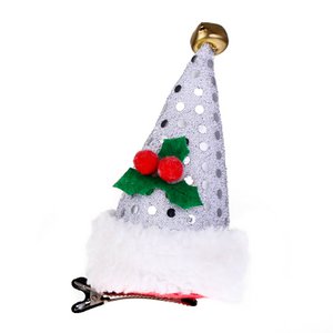 Haarclip - Kerstmuts