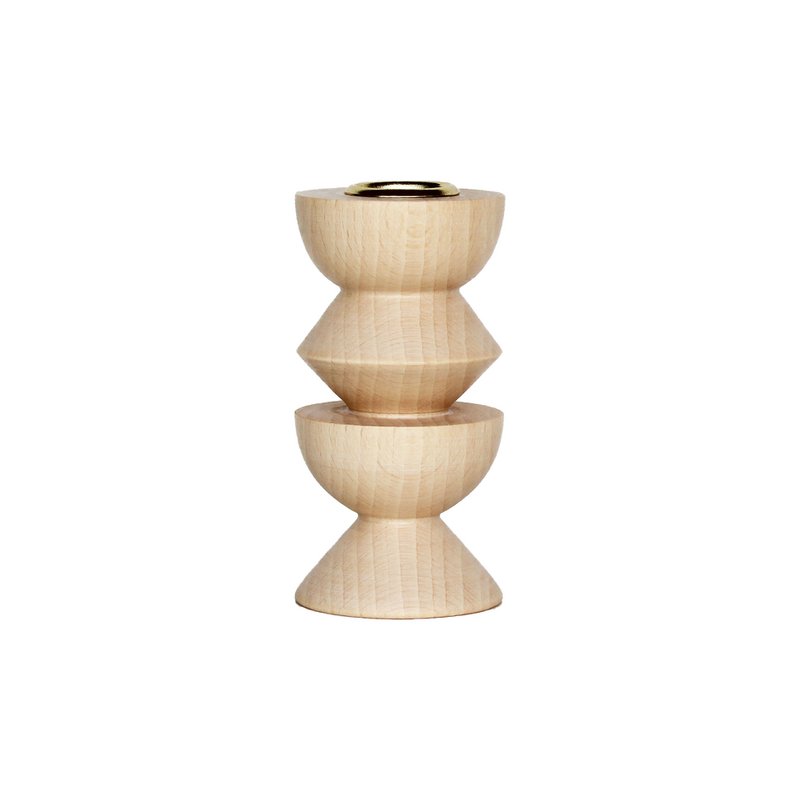 Totem Holzkerzenhalter - Medium Nº 3