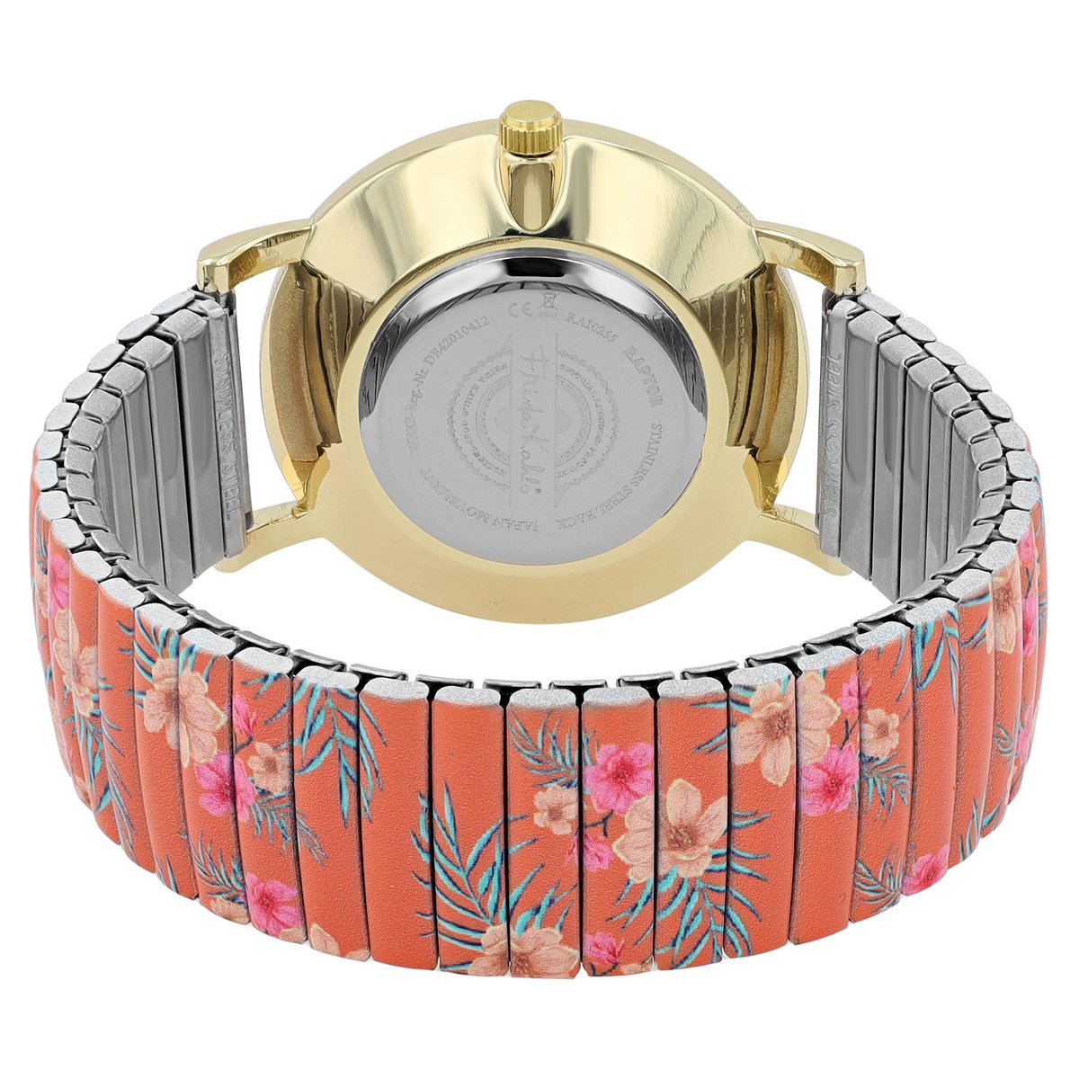 Raptor damespolshorloge "Frida Kahlo Edition" met trekkoord