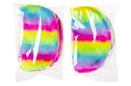 FLUFFY REGENBOGEN (STIFT) TASCHE °°