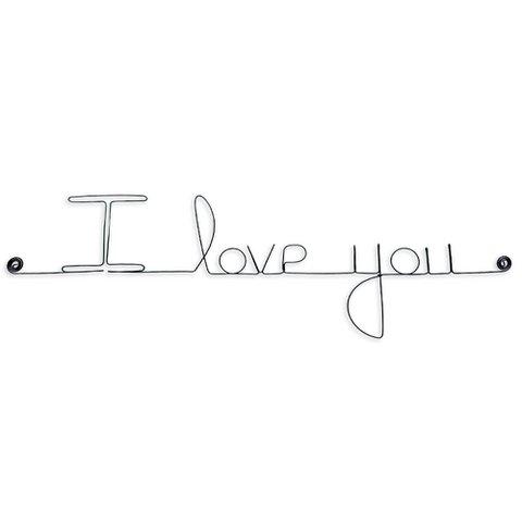 Valentine's Day/Love wire message "I love you"