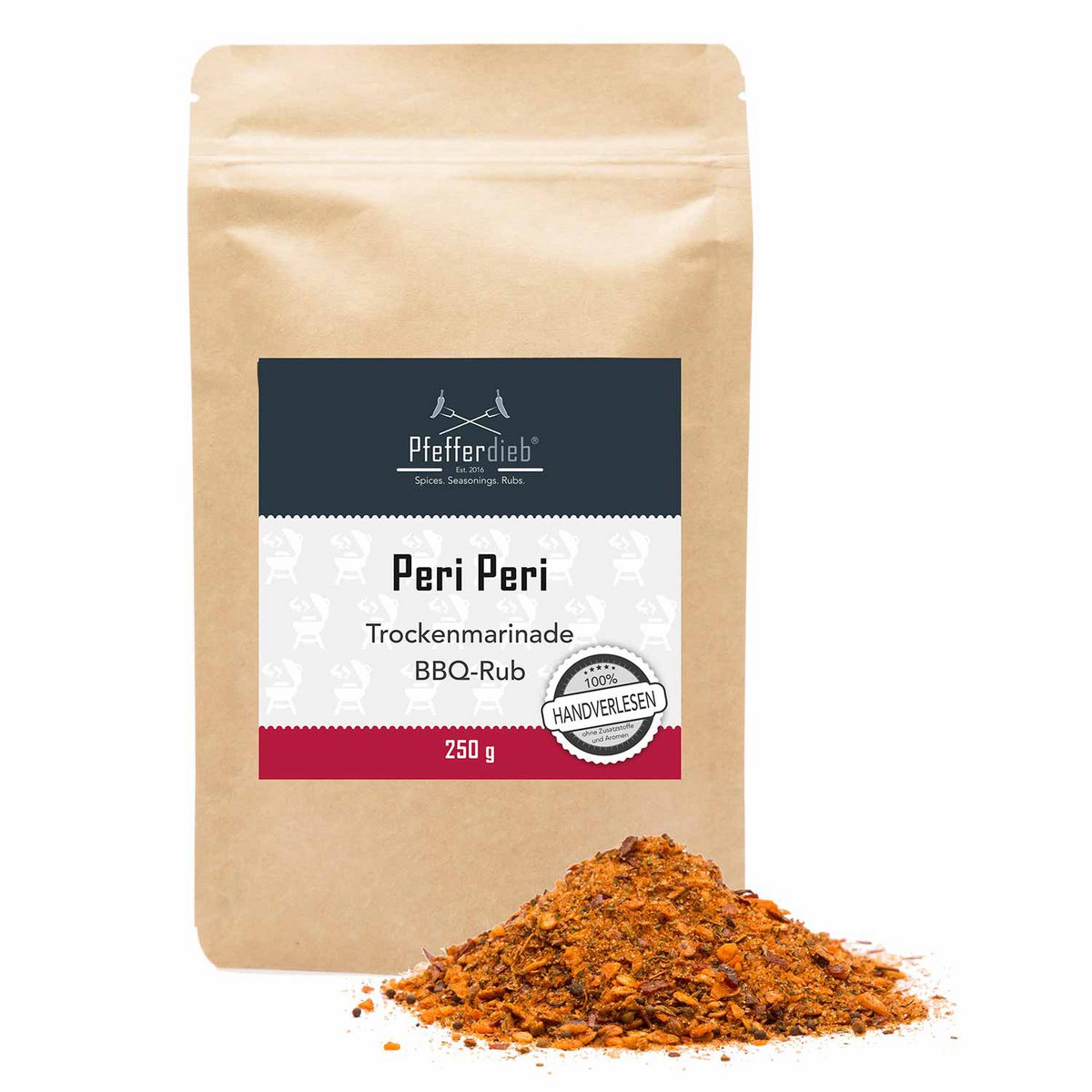Peri Peri Trockenmarinade BBQ Rub 250g