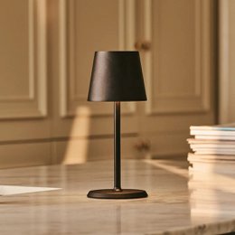 James Black Rechargeable Table Lamp