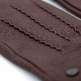 JESS – Ziegenlederhandschuhe mit Kaschmir Wolle Fütterung - Touchfunktion