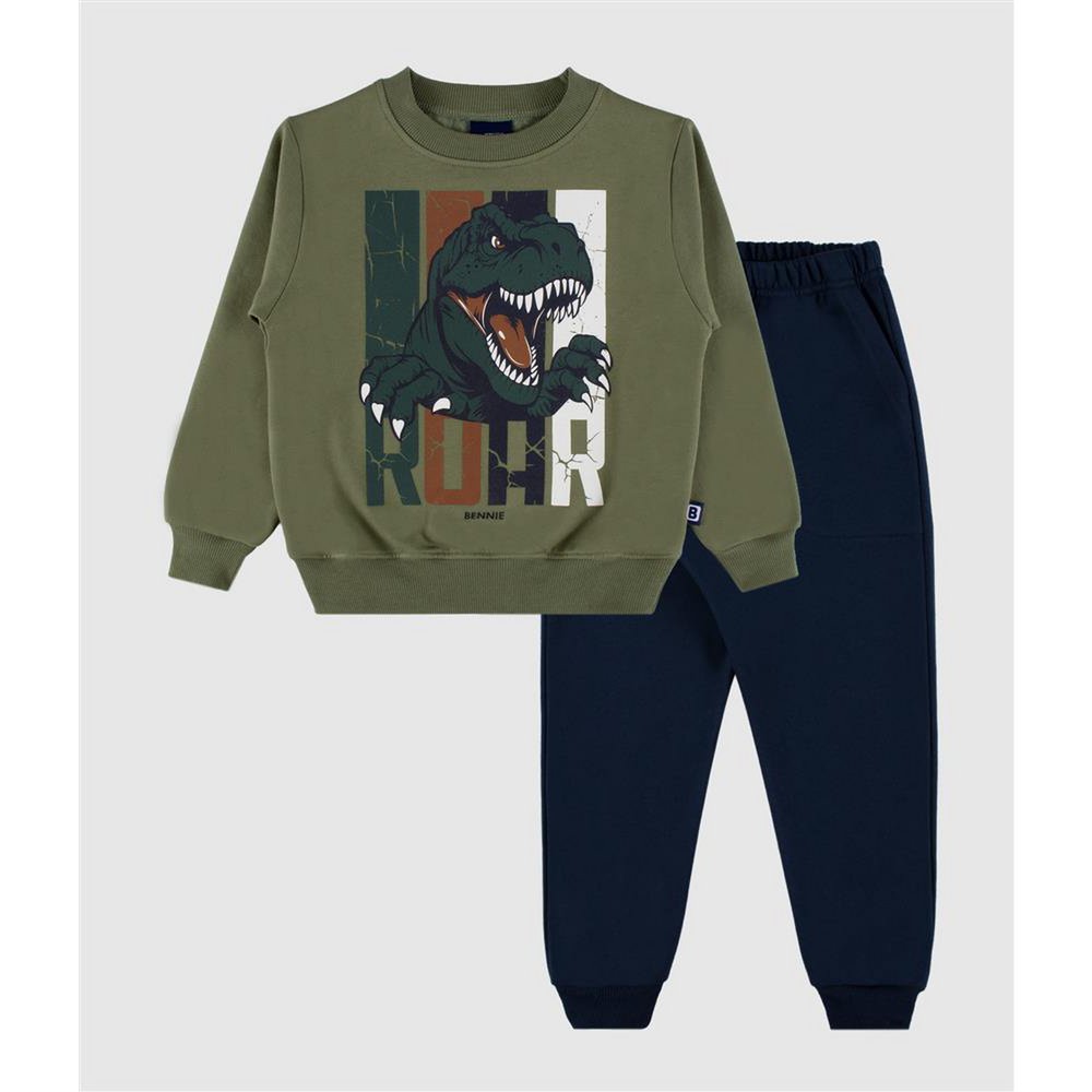 Little Paleontologist Set aus Sweatshirt und Jogginghose