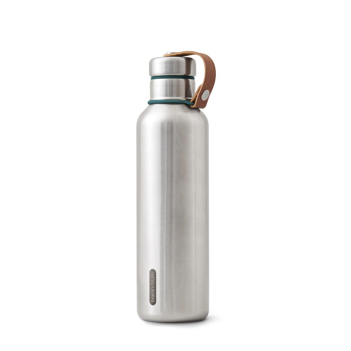 SORT + BLUM isoleret flaske i rustfrit stål | Vandtæt | 750ml | Ocean