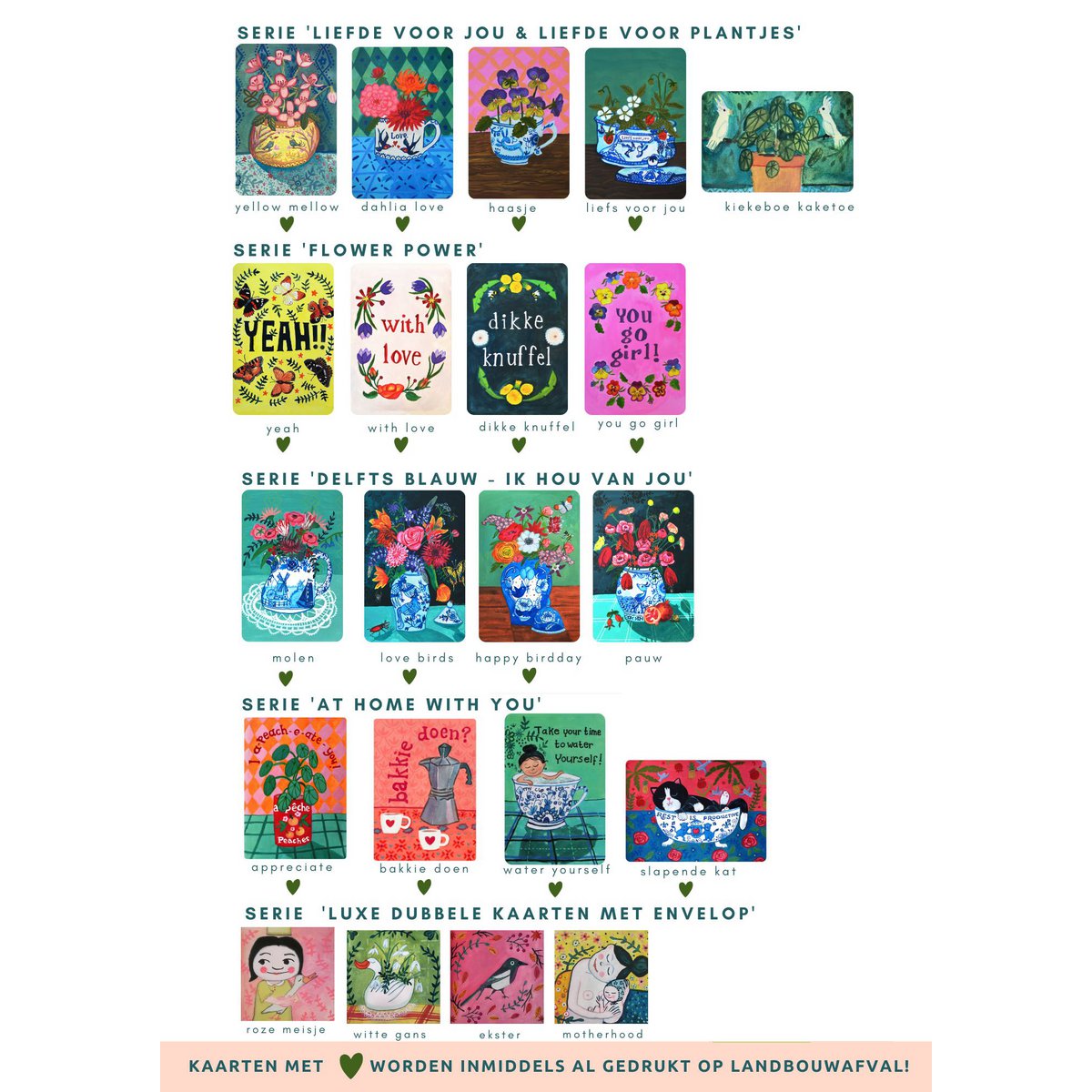 Trendige A6-Blumenkarten | Nachhaltige Sommer-Stiefmütterchen-Postkarten | Bunte Kunstgrußkarten für Erwachsene