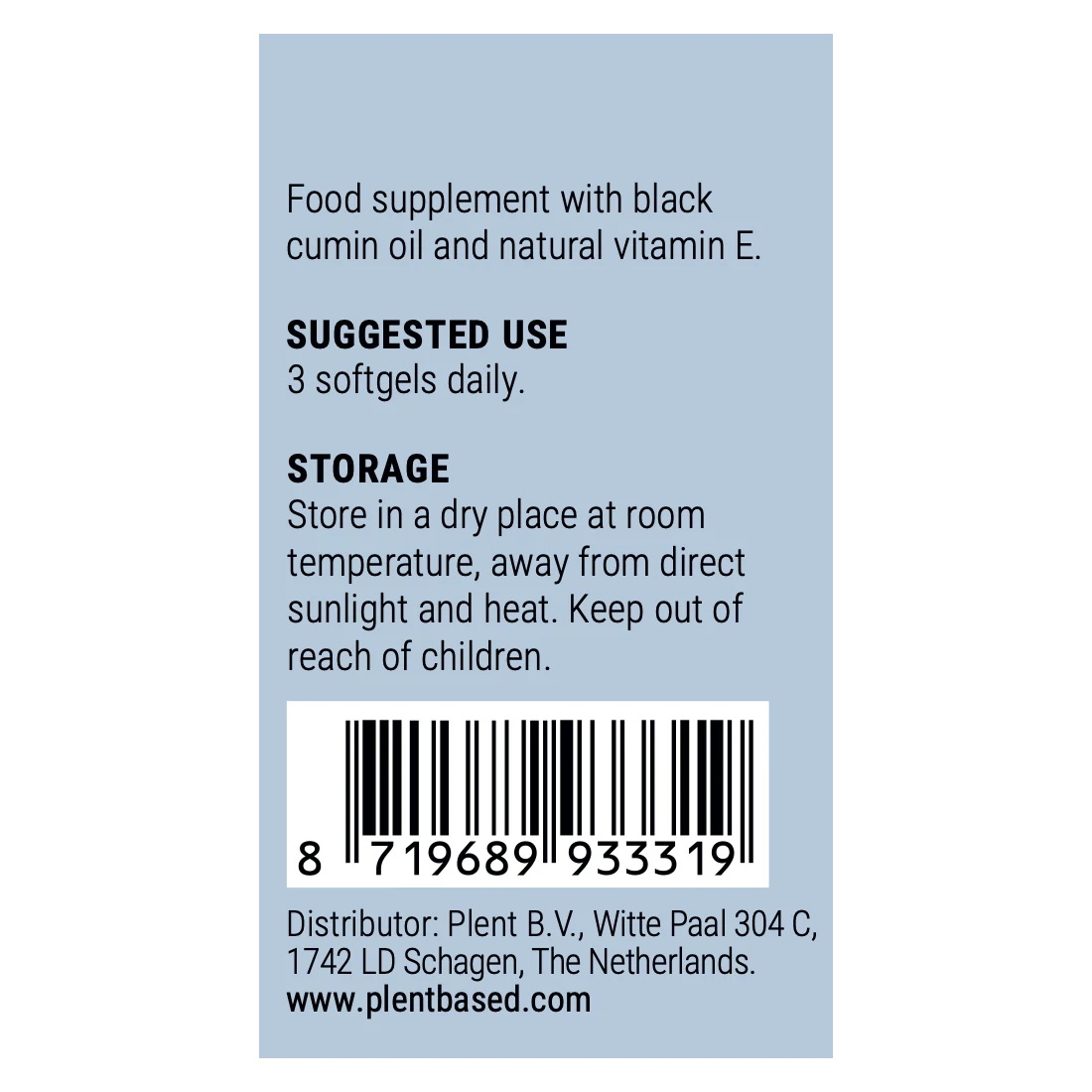 Big Food - Black Cumin Oil Softgels - 90 pieces