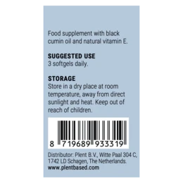 Big Food - Black Cumin Oil Softgels - 90 stk