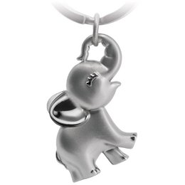 "Jumbo" Olifant Sleutelhanger - Schattige Baby Olifant Hanger - Veel Geluk Charme en Cadeau voor Olifantenliefhebbers