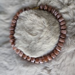XL skive kralenketting