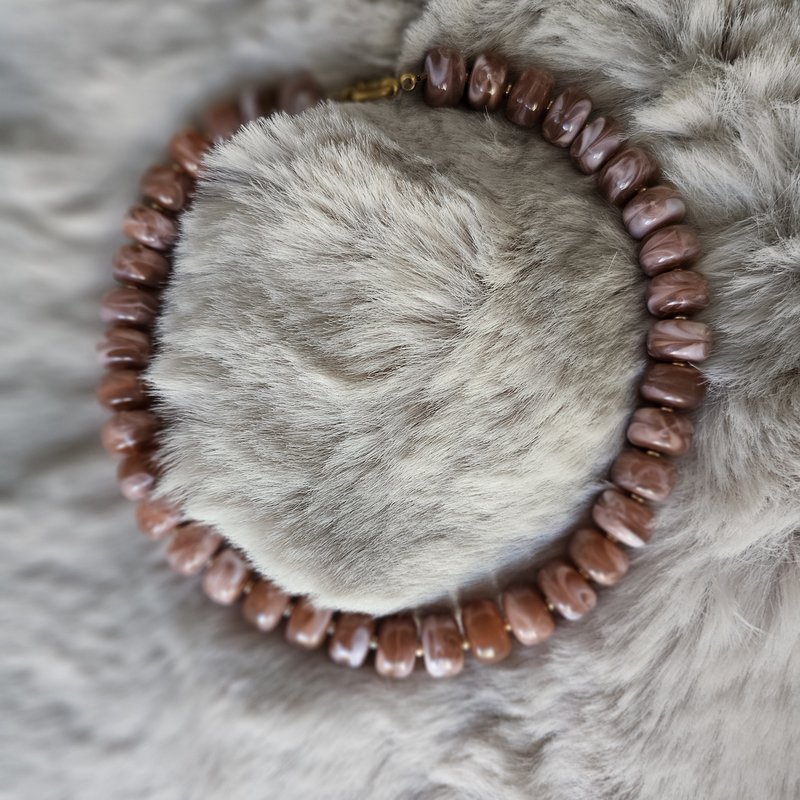 XL skive kralenketting