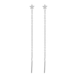 STUD DRAADDRAGER OORBELLEN STER
