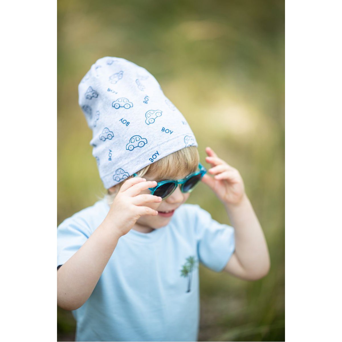 Czapka chłopięca beanie BENJAMIN GREY