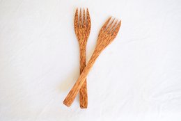 Coconut Wood Fork | Reusable & Biodegradable