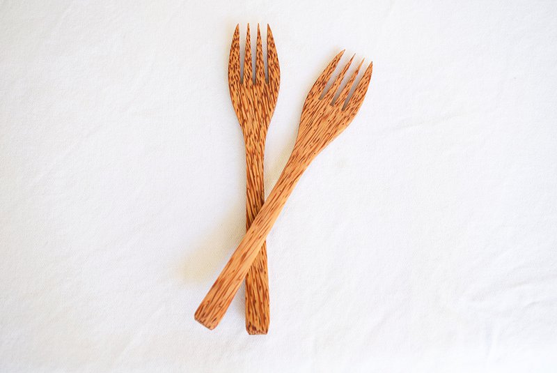 Coconut Wood Fork | Reusable & Biodegradable