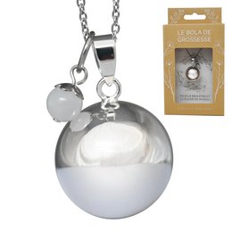 Bola di gravidanza in pietra naturale - Pearl Moonstone
