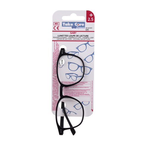 Lesebrille - Romane Black +2,5