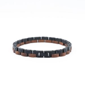 Bracelet Linus, male, made from wood