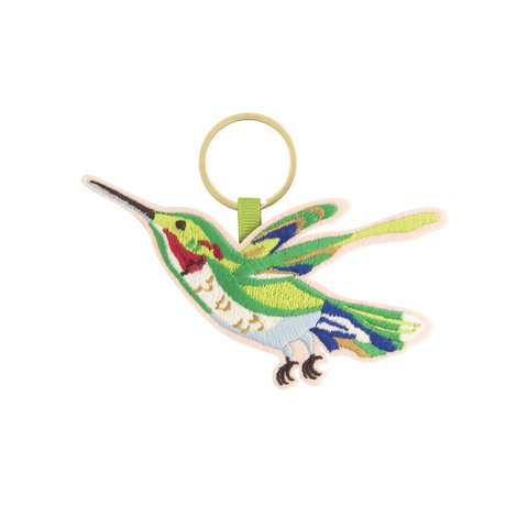 Keyring Hummingbird Flying