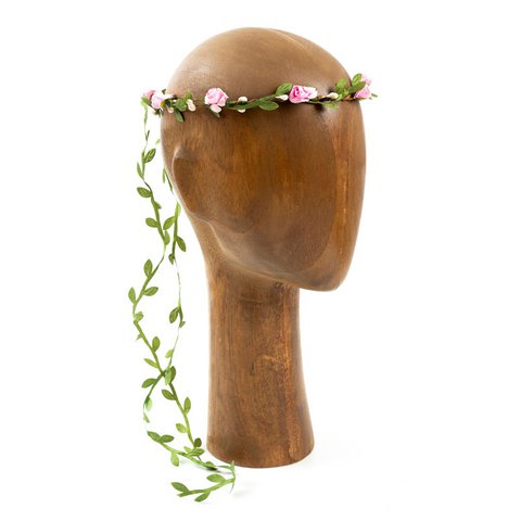 FLOWER CROWN WITH LEAFS (9 colours) - ST605