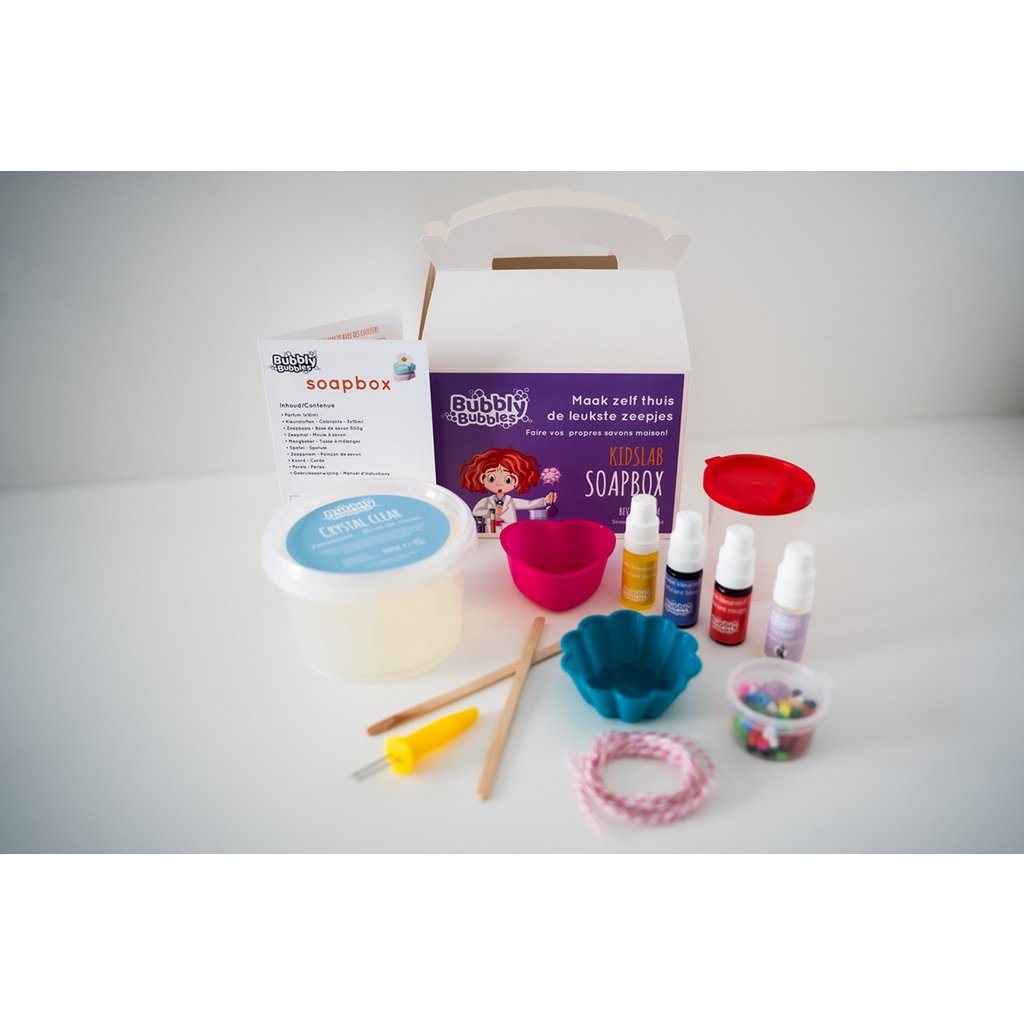 BubblyBubbles® - KidsLab Soapbox -  Starterskit compleet