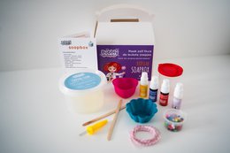 BubblyBubbles® - KidsLab Sæbekasse - Startsæt komplet
