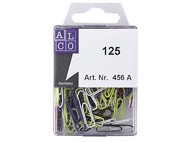 Graffette Alco angolari 26mm scatola assortita 125 pz.