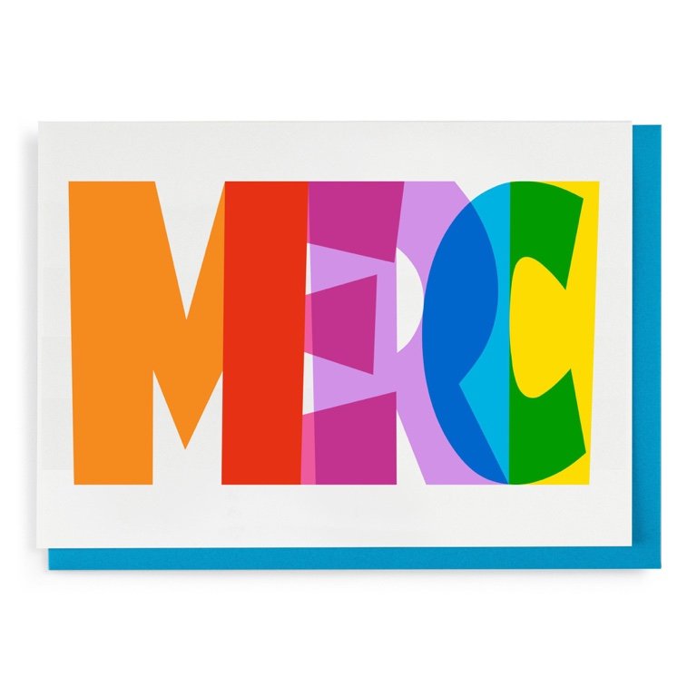 Carto di auguri delle carte d'archivista - Merci di Pressink