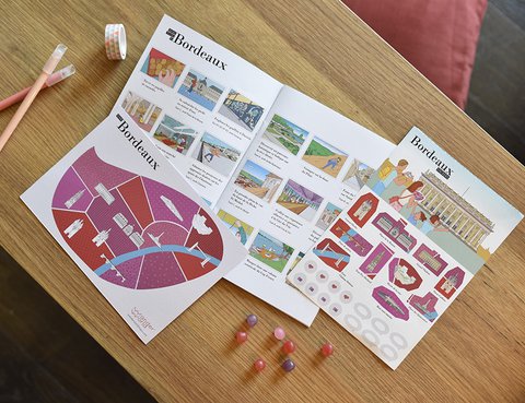 Bordeaux kinder reisdagboek