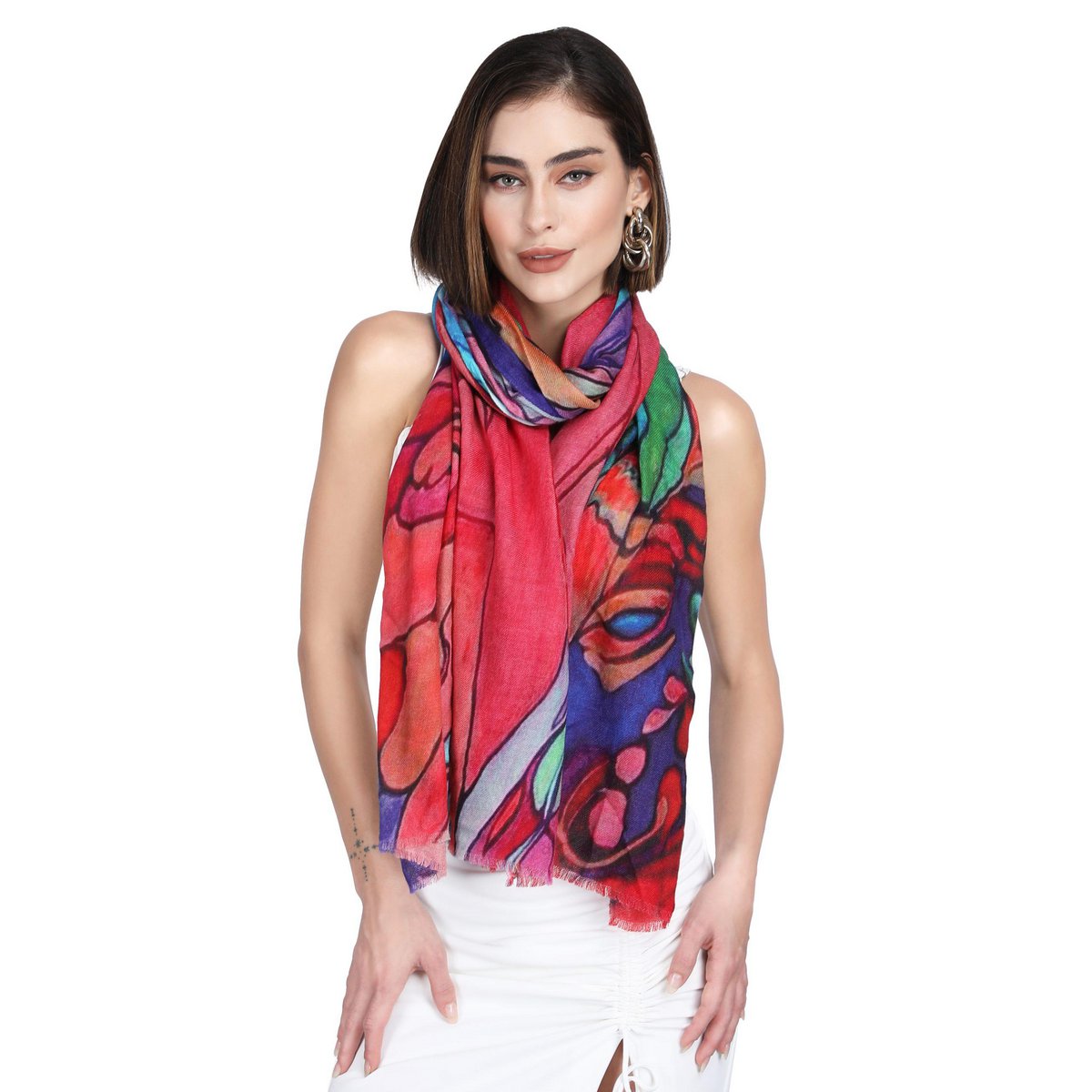 Pashmina Stola Wol-Zijden_1