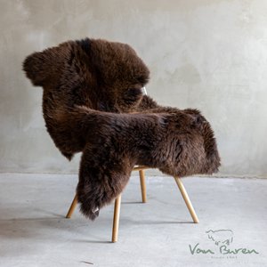 Bruin Texels schapenvacht | 4 varianten