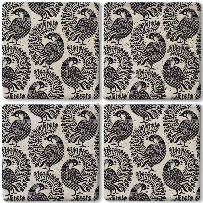 Stone Coaster Set - Rosalie