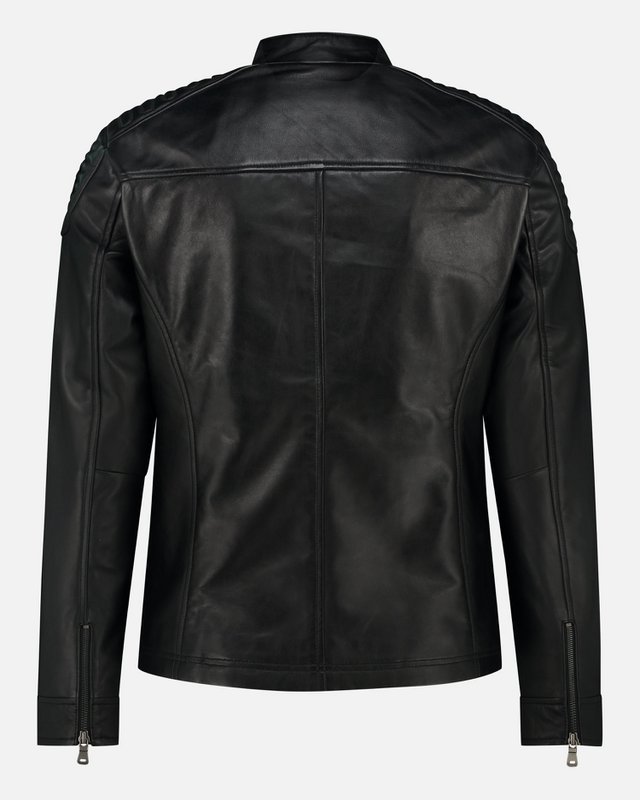 Hobbs │ Veste de moto en cuir masculin