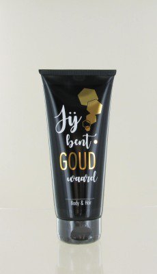 Körper- und Haarwäsche 200 ml – Sie sind Gold wert
